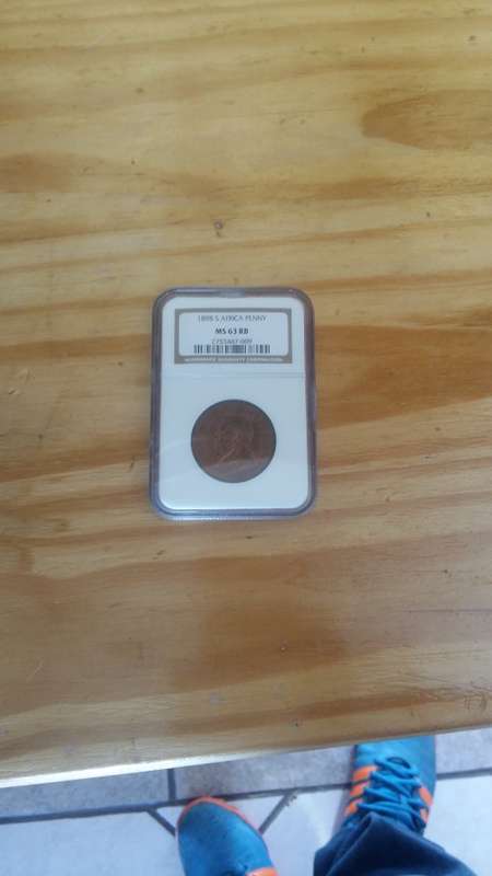 1898 PENNY MS63 RB