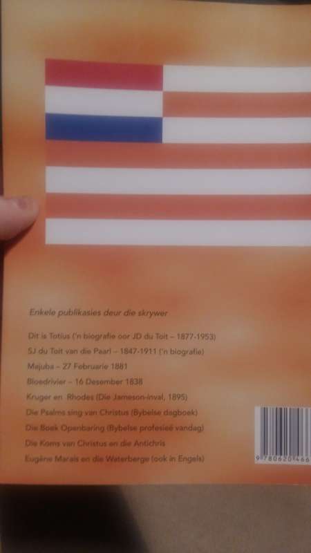 BOEK GETEKEN DEUR SKRYWER GENERAAL DE WET
