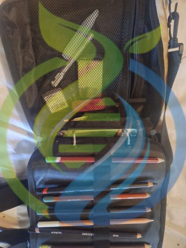 Derwent Carry All Pencil bag with Derwent pencils