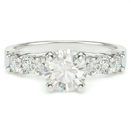 1.00 Cts Certified Beautiful Real Natural Diamond Wedding Gold Ring @ World Wide Free Shipping