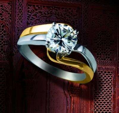 1.00 Cts Certified Gorgeous Real Natural Diamond Wedding Gold Ring @ World Wide Free Shipping