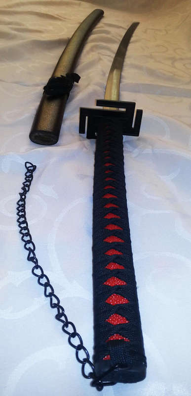Bleach anime Ichigo Kurosaki Zanpakuto Bankai sword replica