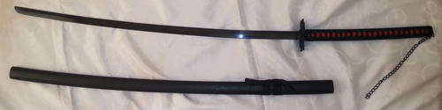 Bleach anime Ichigo Kurosaki Zanpakuto Bankai sword replica