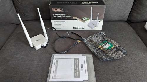 Totolink A1200PE Wireless Dual Band PCI-E Adapter WIFI Card