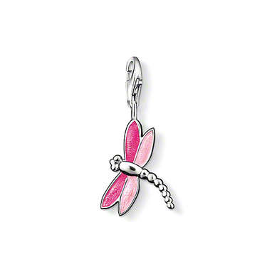 **Original & Authentic**Thomas Sabo Dragonfly Charm Pendant Made From 925 Sterling Silver