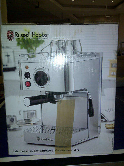 Russel Hobbs Espresso & Cappuchino Machine