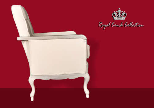 MASSIVE SAVING!!!!GENUINE LEATHER -MODERN QUEEN ANNE ACCENT CHAIRS  LIMITED EDITION