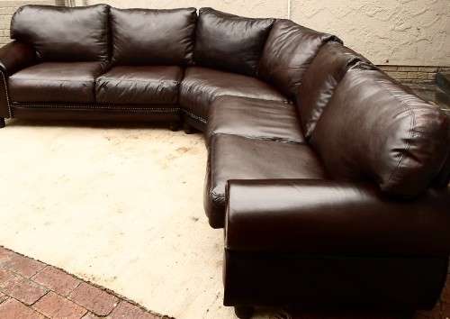 MASSIVE DISCOUNT SALE!!! CoriCraft Genuine Leather Corner Couch- Afrique Corner Suite