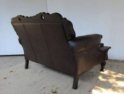 LIMITED EDITION - Rosary Ball and Claw Leather Arm Chairs