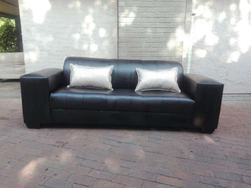 CORICRAFT TERRY LEATHER SUITE *GENUINE LEATHER* CHOCOLATE BROWN