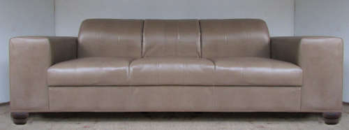 CORICRAFT TERRY LEATHER SUITE *GENUINE LEATHER* CHOCOLATE BROWN