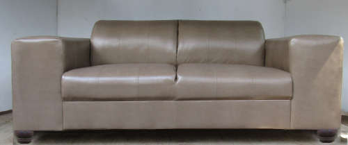 CORICRAFT TERRY LEATHER SUITE *GENUINE LEATHER* CHOCOLATE BROWN