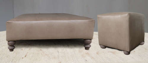 CORICRAFT TERRY LEATHER SUITE *GENUINE LEATHER* CHOCOLATE BROWN