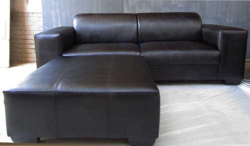 FINAL CLEARANCE SALE CORICRAFT TERRY LEATHER SUITE *GENUINE LEATHER* OXBLOOD