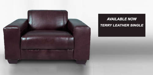 Terry Leather 3 seater Combo - Leather