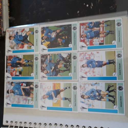 1992/1993 Cricket, Curriecup and Tri Nations card collection