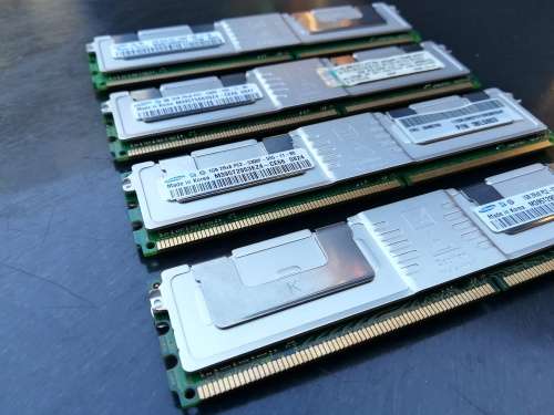 4 x Samsung Server Ram With Heat Spreaders
