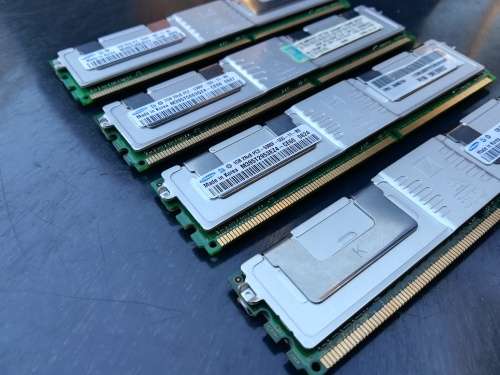 4 x Samsung Server Ram With Heat Spreaders