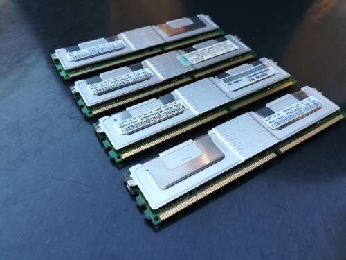 4 x Samsung Server Ram With Heat Spreaders