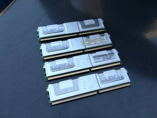 4 x Samsung Server Ram With Heat Spreaders