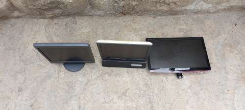 3 Screens (Sony, LG and 1 Unknown Brand) - Various Sizes