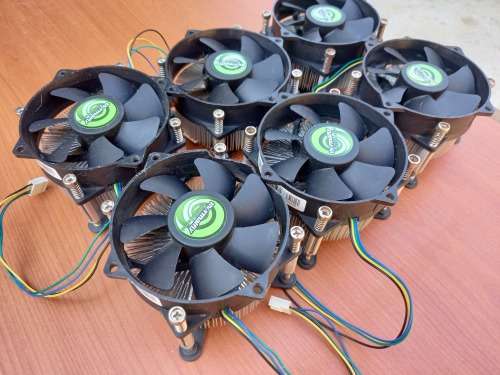 6 x ThermalFly CPU Fans and Heatsinks (Valued at R2000)