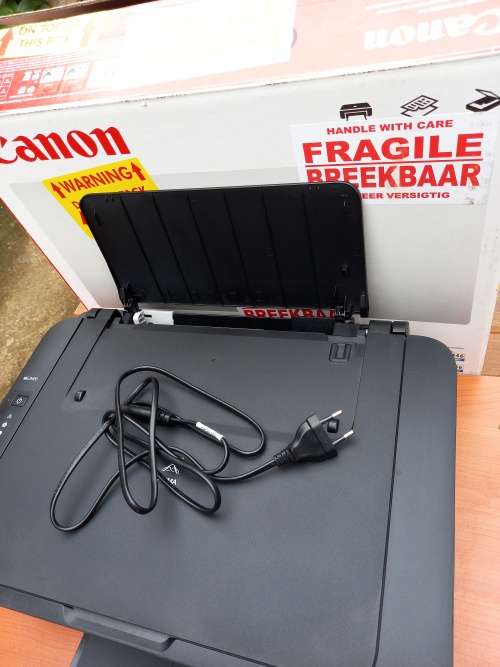 Original Box | Canon Pixma MG2440 Color Printer | (Print-Scan-Copy) | Power Cable Included