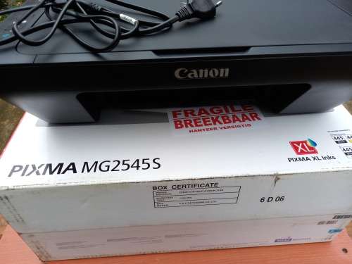 Original Box | Canon Pixma MG2440 Color Printer | (Print-Scan-Copy) | Power Cable Included