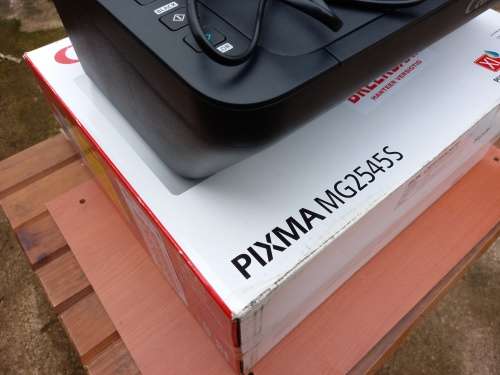 Original Box | Canon Pixma MG2440 Color Printer | (Print-Scan-Copy) | Power Cable Included