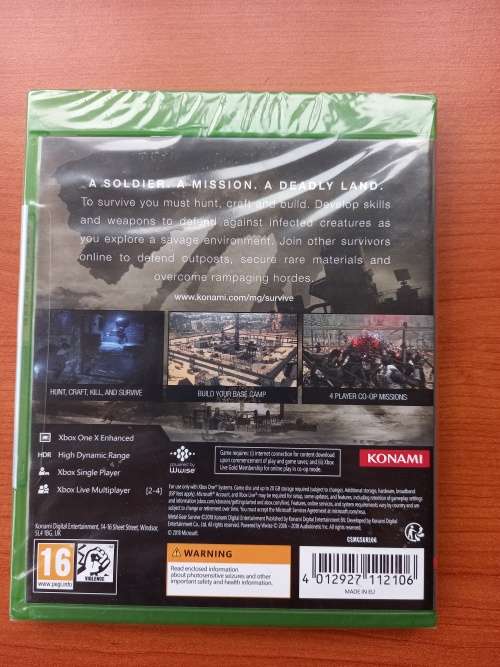 [Brand New Sealed] Metal Gear Survive | Xbox One