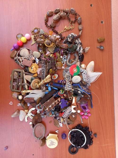 [LOW SHIPPING] Lot Of Old Jewelry | Watches | Chains | Pins | Broken Pieces + More