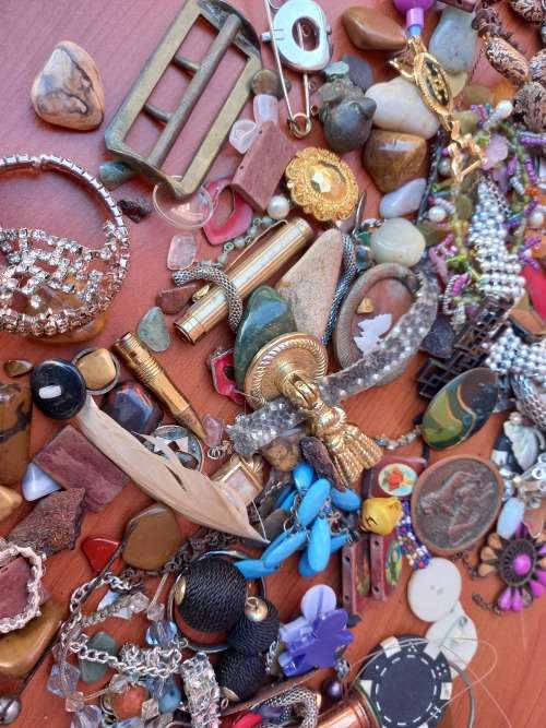 [LOW SHIPPING] Lot Of Old Jewelry | Watches | Chains | Pins | Broken Pieces + More