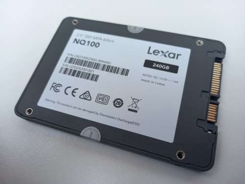 [LOW SHIPPING] Stunning 240GB Lexar SSD | Windows 10 Pro Installed | 100% Health