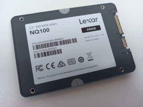 [LOW SHIPPING] Stunning 240GB Lexar SSD | Windows 10 Pro Installed | 100% Health