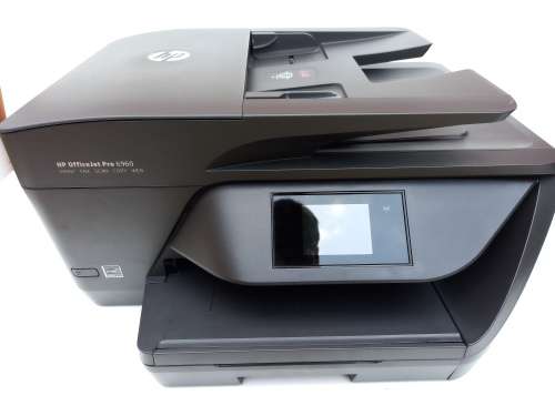[Business Class Printer] HP OfficeJet Pro 6960 4-in-1 Wi-Fi Inkjet Printer | Touchscreen | 3 Inks