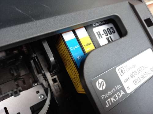 [Business Class Printer] HP OfficeJet Pro 6960 4-in-1 Wi-Fi Inkjet Printer | Touchscreen | 3 Inks