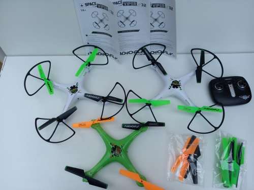 [Retail: R3500] 3 Drones | Space Viper Drone Stock Clearance | 1 Remote | 11 Extra Blades