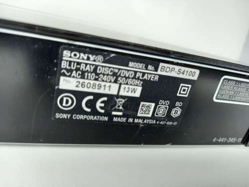 Sony Blu-Ray 3D DVD Player | HDMI | 2 USB Ports | Ethernet Port