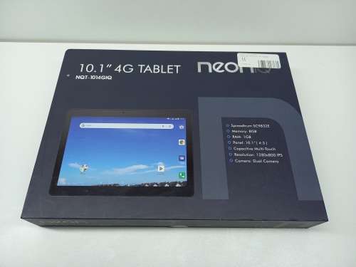 [RETAIL: R2199] Neon IQ 10.1-inch 4G Tablet | Takes Sim | 8GB Onboard | Dual Camera + Much More