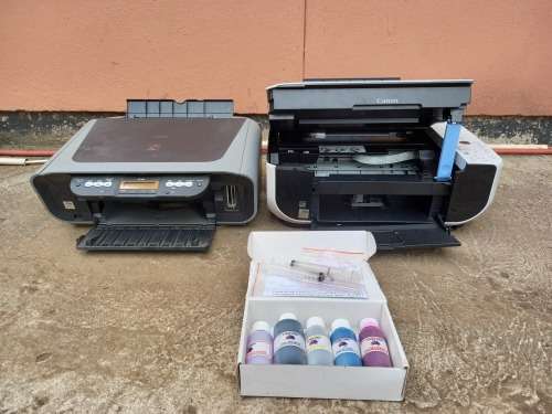 2 x Canon Pixma Printers | Ink Bottles | Photo Paper | Manuals | Year End Clearance!!!