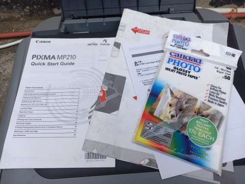 2 x Canon Pixma Printers | Ink Bottles | Photo Paper | Manuals | Year End Clearance!!!