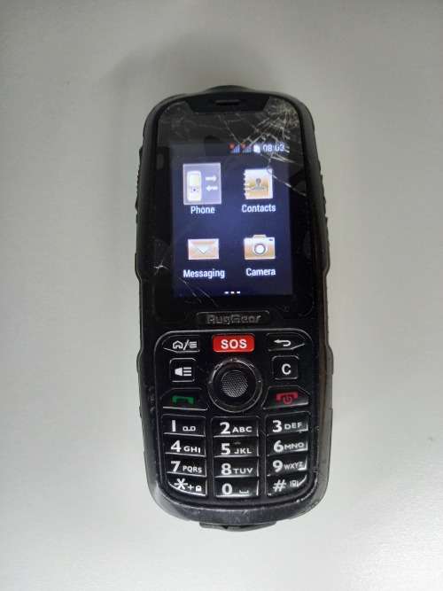 [Retail: R4000] RugGear R310 Heavy Duty Phone | Dual Sim | Full Touch With Keypad & SOS Button