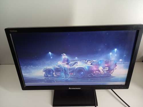 Lenovo ThinkVision 19.5-inch LED Backlit Monitor | VGA Port |  Tiltable | Widescreen | Power Cable