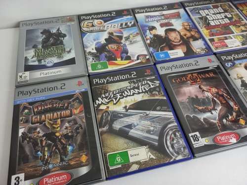 [FREE SHIPPING] 10 x PS2 Games | One Price For All | Will Throw In 1 Game Free!!!