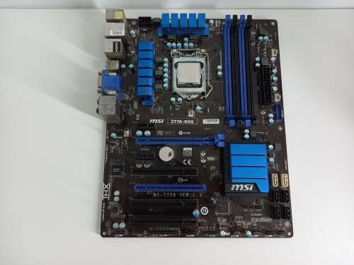 i3 3rd Gen CPU + MSI Z77A-G43 Gaming Motherboard Bundle | Even If It Sells For R10, Must Sell Today!