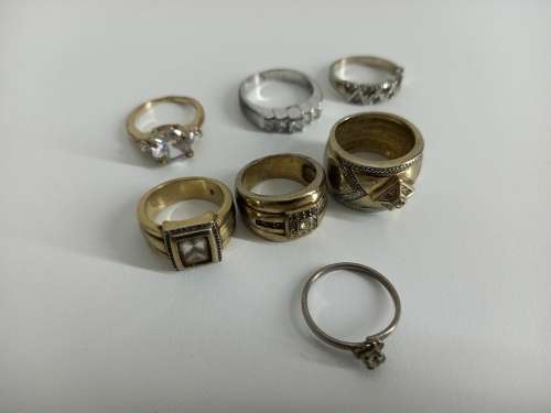 39 Grams Of Stunning Rings With Stones | Perfect For The Ladies & Collectors