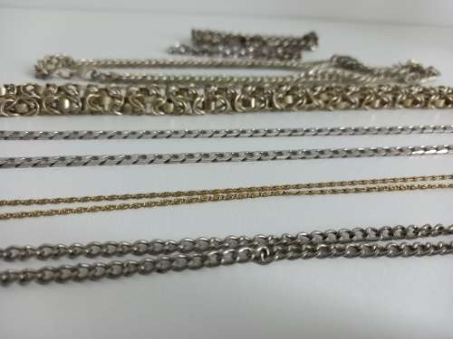 177 Grams Of Stunning Chains & Hand Bracelets | Perfect For The All Genders & Collectors
