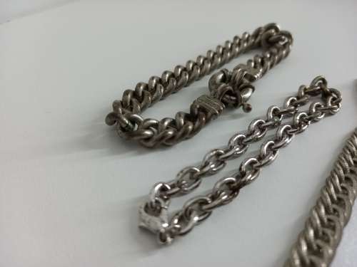 177 Grams Of Stunning Chains & Hand Bracelets | Perfect For The All Genders & Collectors