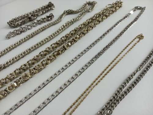 177 Grams Of Stunning Chains & Hand Bracelets | Perfect For The All Genders & Collectors