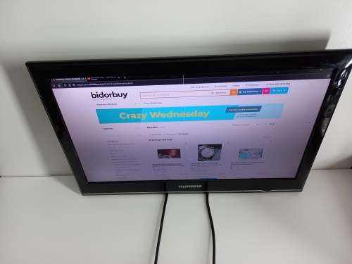 22-inch Full HD LED Telefunken TV | No TV Licences Required | HDMI & VGA Ports
